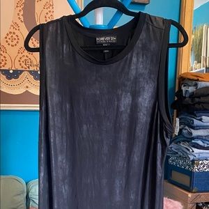 Forever 21 Black Bodycon Midi Dress